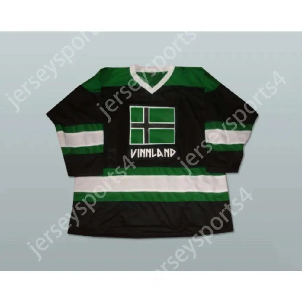 GDSIR Aangepast Wit en zwart 13 Type O Negatieve Vinnland Hockey Jersey Nieuwe top Ed S-M-L-XL-XXL-3XL-4XL-5XL-6XL