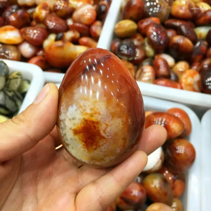 التماثيل الزخرفية RRRIVAL NARTORA RED CARNELIAN GEODE GEODE CRYSTAL QUARTZ AGATE