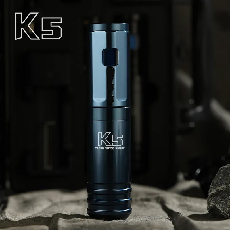 Машина K5 Беспроводная татуировка ручка портативная батарея портативная мощность моторная цифровой светодиодный дисплей быстрого зарядки татуировки