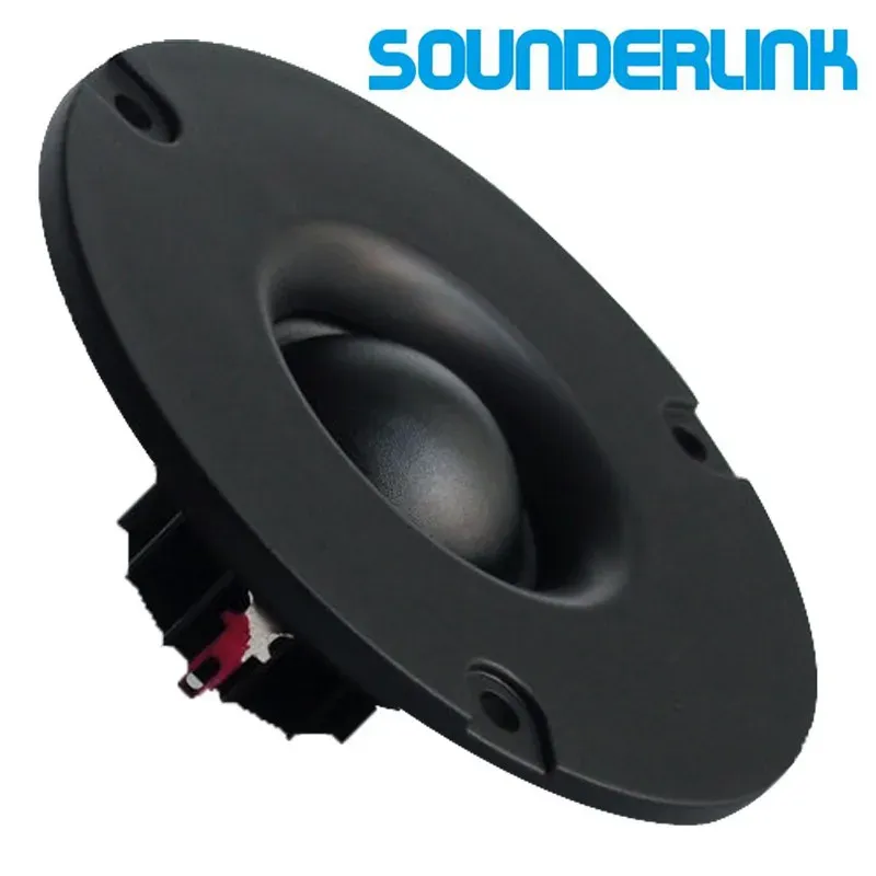 Haut-parleurs 2pcs / lot Labs audio 2 pouces 3 pouces dia 78 80 mm 25 noyau 15W Hifi haut-parleur Soft Dome Soft Horn Tweeter