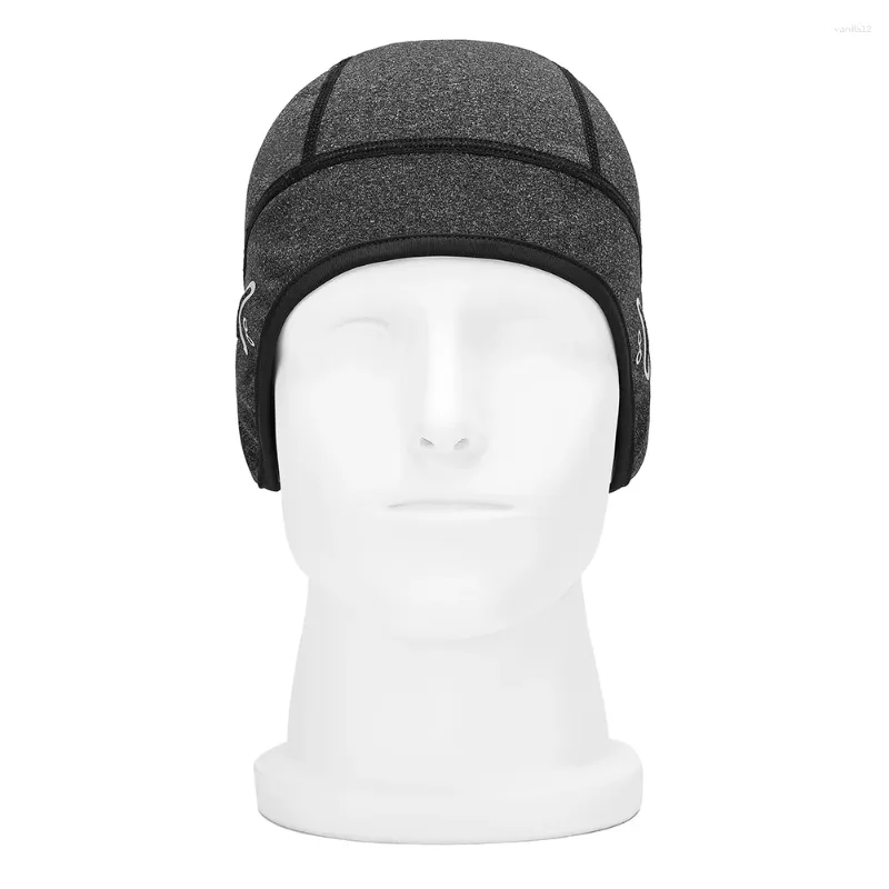 Cycling Caps Men Ear Protection Cap With Glasses Hole Warm Beanie For Outdoor Skiing Running