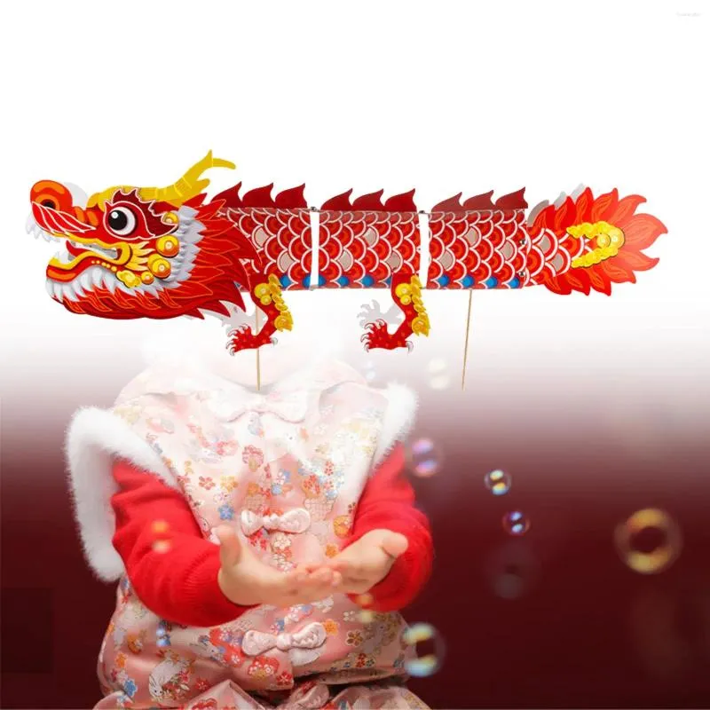 Party Decoration Year Lantern Making Material Chinese Dragon Toys For Boat Festival Spring