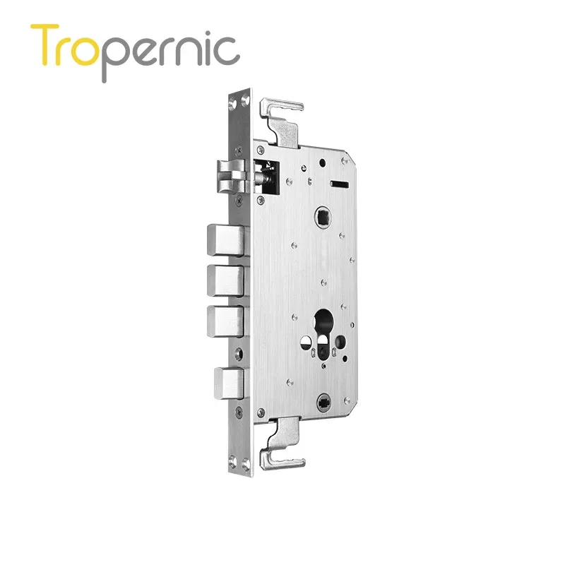 Accessories 6068 Stainless Steel Lock Mortise with Hooks for Security Wooden Metal door