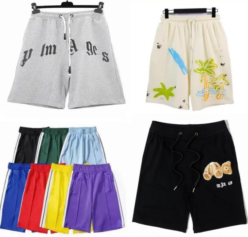 Palms Angle Designer da donna Shorts Summer Palms Fashion Streetwear Shorts Shorts Shining Swiming Swiming Reinting Letter Board Beach 9832