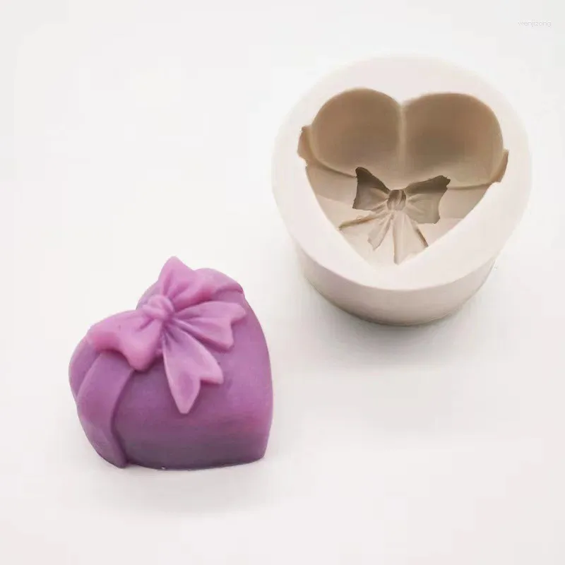 Baking Moulds Heart-shaped Rose Mousse Cake Silicone Mold DIY Chocolate Dessert Fondant Pastry Soap Decor Tools