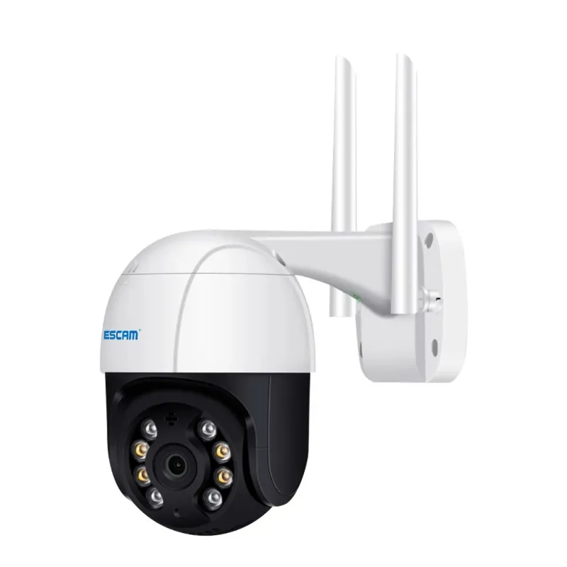 ESCAM QF518 5MP PAN/TILT AI Humanoid Detection Auto Tracking Cloud Storage WiFi IP Camera مع رؤية ليلية صوتية ثنائية