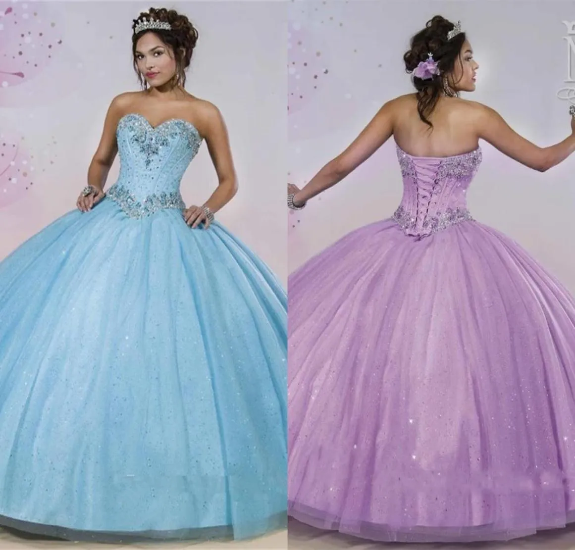 Lantejoulas de scarkings doces 16 vestidos quinceanera com lihgt ball ball vestido back espartilho vestidos de festa 15 anos girl baile vestidos de baile