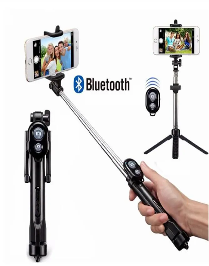 Statyw Selfie Selfie Stick Bluetooth z przyciskiem selfie Stick dla Androida OS dla LPhone 6 7 8 Plus OS5057024