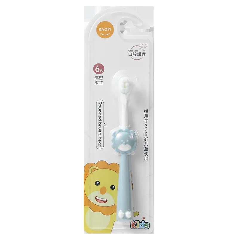 2024 Children Cartoon Toothbrush Baby Girls Boys Deciduous Tooth Training Brush Kids Teeth Cleaning Super Soft Baby Devicesoft baby toothbrush training