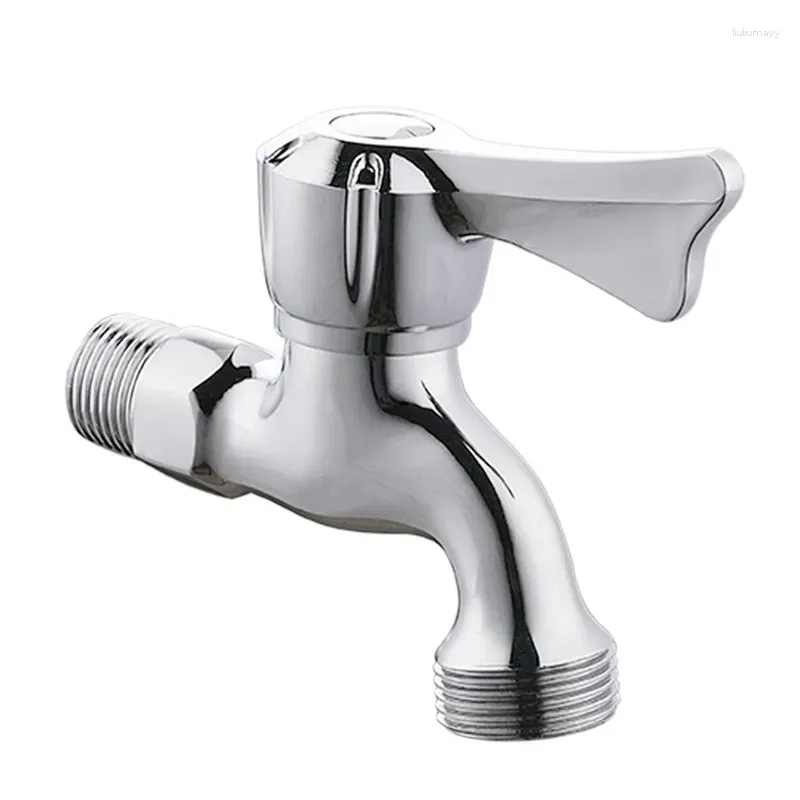 Bathroom Sink Faucets S095 Engineering 1/2" Tap Washing Machine Faucet Bibcock Single Cold