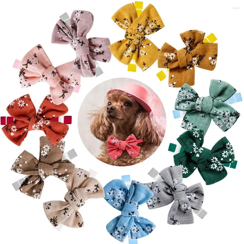 Appareils pour chiens Fashion Pet Cat Bowties Ajustement Colon