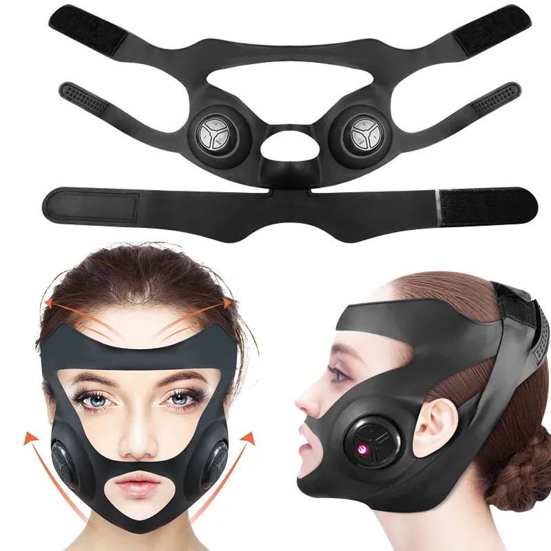 Werkzeug Neue EMS V -Form Gesichtshebemassager Gesicht Schlampe Maske Anti Wrink