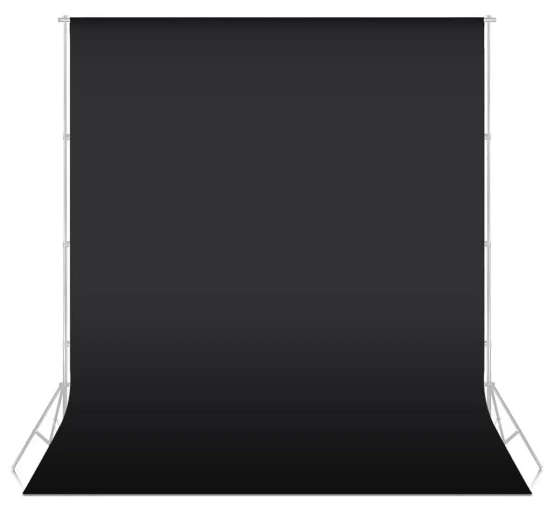 7colors 16X1m Pography studio Green Screen Chroma key Background Backdrop for Studio Po lighting Non Woven BLACK backdrop3325815