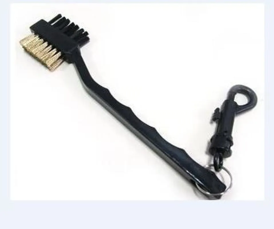 Golf Club Side Brush Gold Cleaning Brush Dual Bristles Golf Club Brush Cleaner Golf Accessory New Arrival8946057