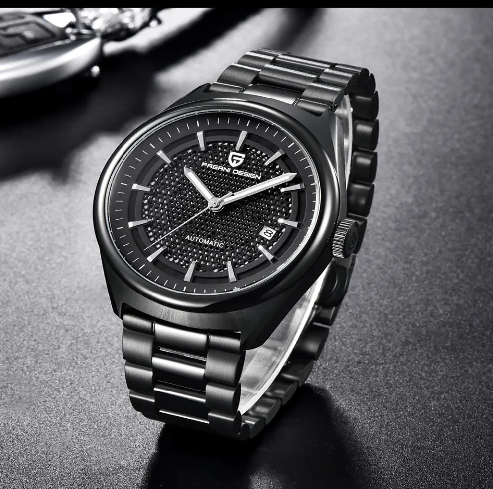 Relojes HOMBRE 2019 New Pagani Design Brand Men039S Luxury Mechanical Watch rostfritt stål Vattentät militär Watch Horloges 8531281