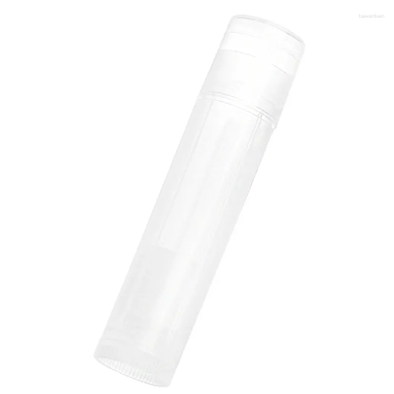 Opslagflessen 1 st lege heldere lipbuizen containers transparante lippenstift 28ed