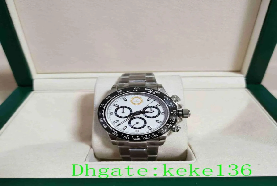 BP Top Watch Cal4130 Movement Cosmograph 116500ln 116500 40mm Panda Dial Chronograph Working Outomatic Mechanical Mens 3252659