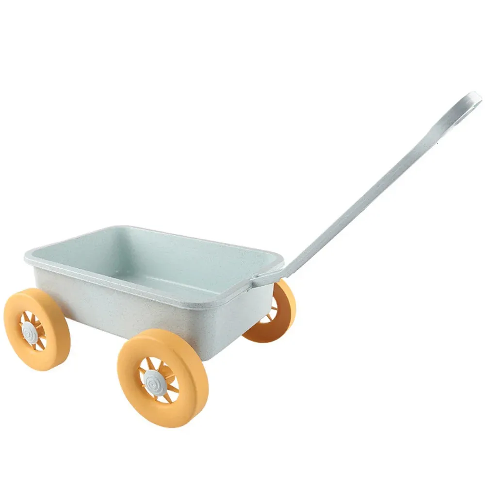 Outdoor Sand Beach Toy Sand Toy Kids Trolley Sand Tool Pool Construction Toy for Beach 240321