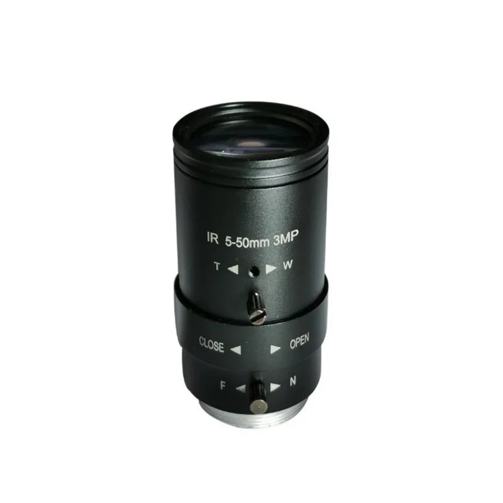 Parçalar 550 mm 10x Zoom Varifokal CCTV Lens F1.6 CS Montaj 1/2.5 "3MP Megapiksel CCTV HD Kamera SL0226