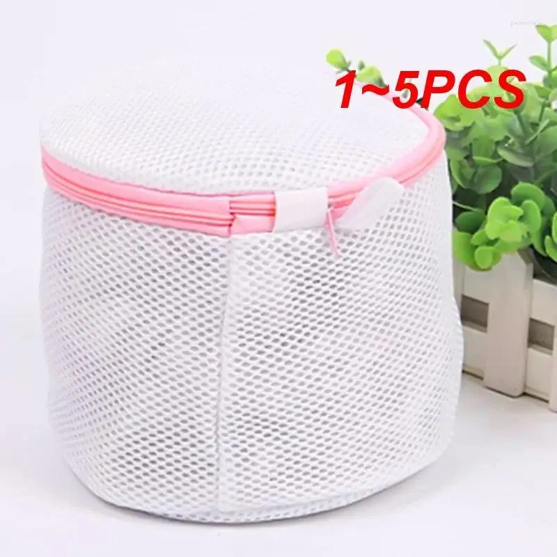 Bolsas de lavanderia 1-5pcs Hosiery Mesh Bolsa Lavando White Protetive Underwear Bra Wash