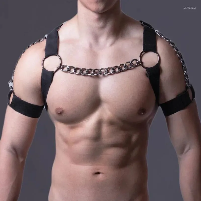 Cintos transfronteiram produtos de sexo adulto para homens, roupas justas com elasticidade ajustável e sutiãs de ligação
