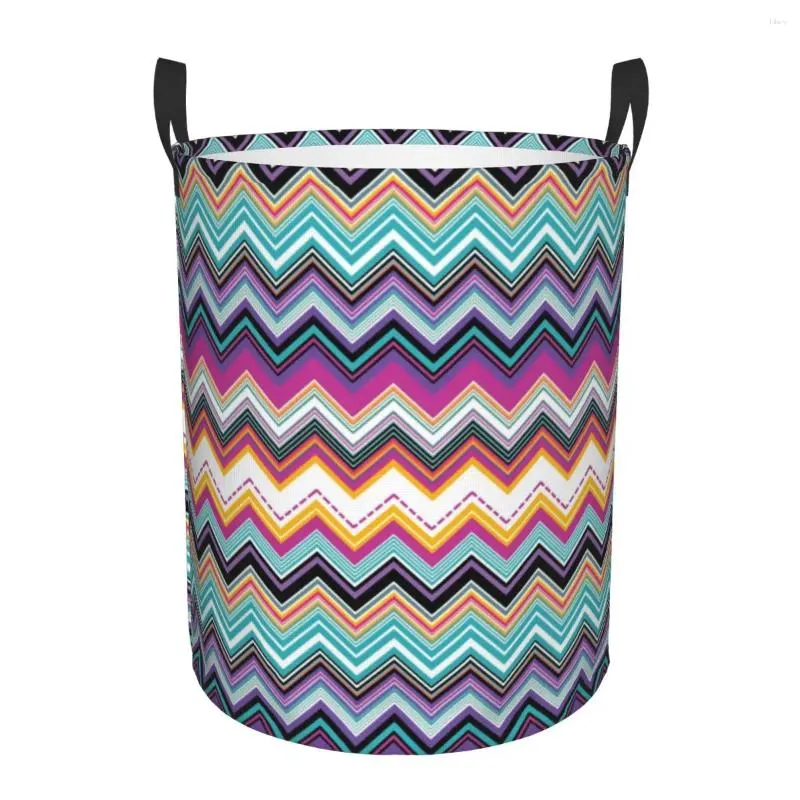 Laundry Bags Color Layers Basket Collapsible Large Capacity Clothing Storage Bin Bohemian Camouflage Modern Baby Hamper