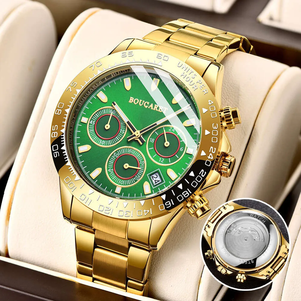 Wrist Watch Tiktok Watch Trending Green Dial Automatic Watch Men's