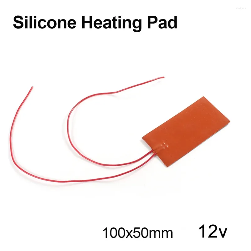 Carpets Heat Mat Silicone Heating Pad Replacement Waterproof Flexible Heated Bed Plate Home Improvement Moisture-proof