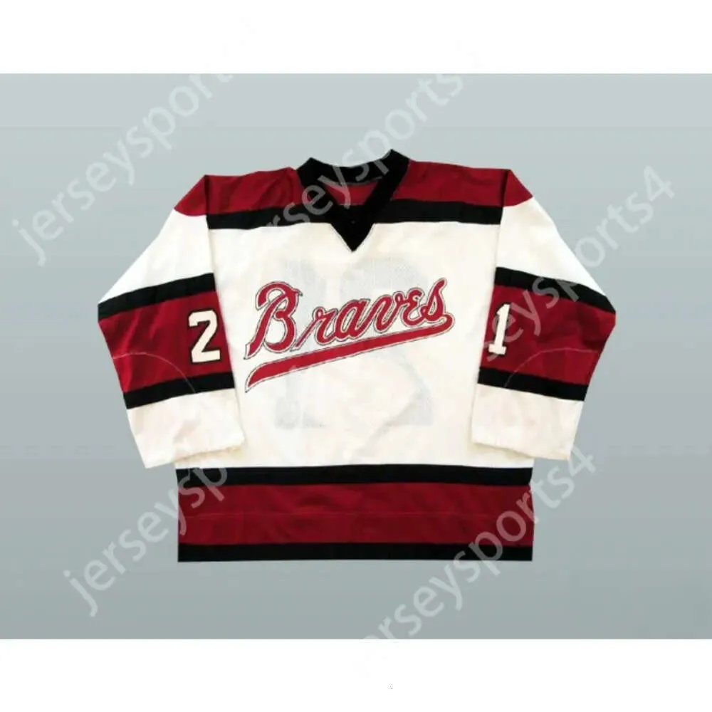 GDSIR Custom Bill Corkery Boston Braves Hockey Jersey Top Ed S-M-L-XL-XXL-3XL-4XL-5XL-6XL