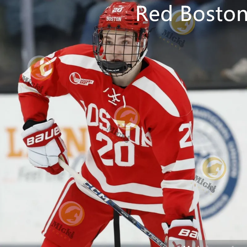 2024 Frozen Four Boston University Terriers Calgary Hitmen Jersey Featuring Jay OBrien Lane Hutson Jack Page Devin Kaplan Brian Carrabes And Domenick Fensore From Mickijersey2022 29.85 DHgate.Com