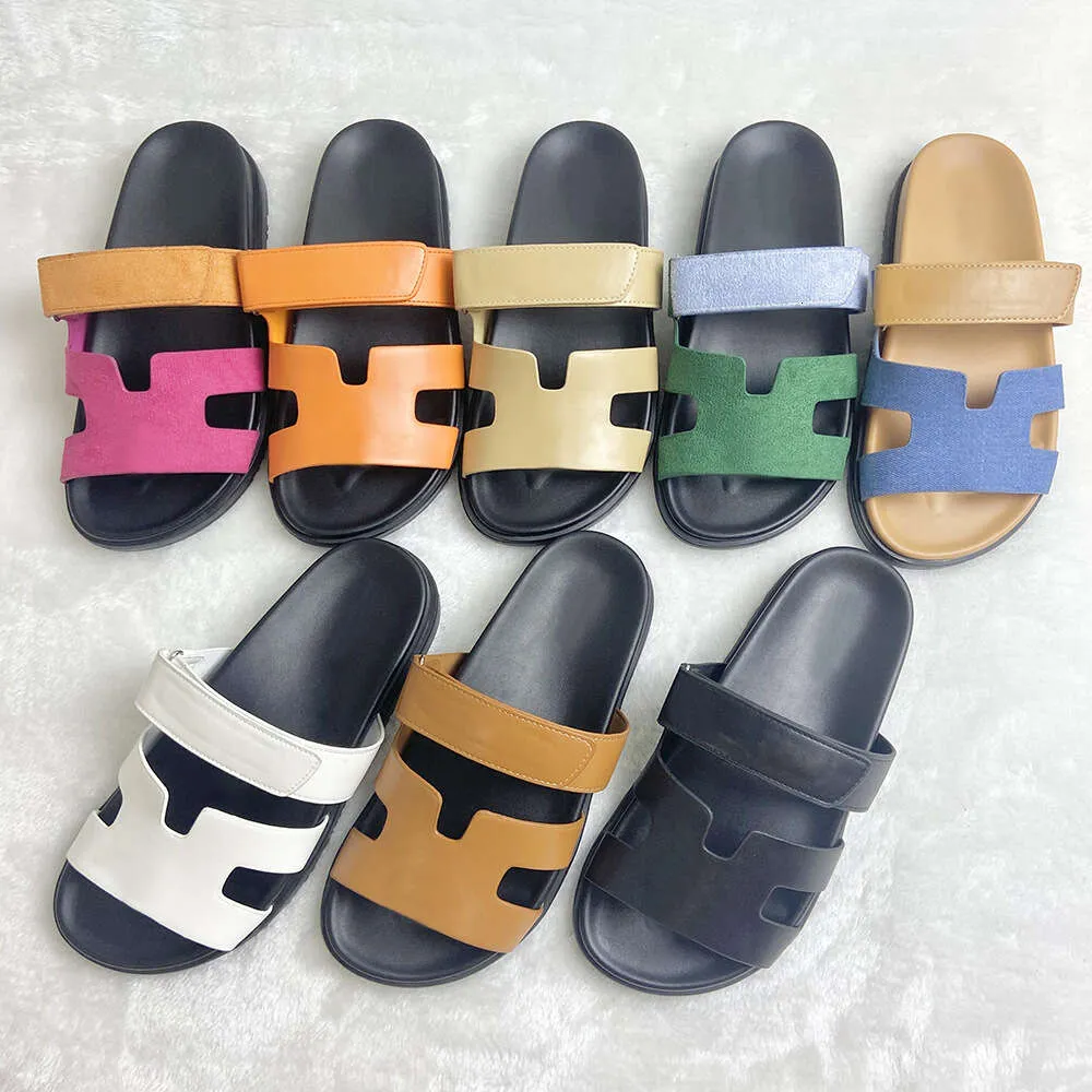 HEmes Designer Luxury Ermes Classic Slippers Chaussures Spring and Summer Sands Sandals Sandals Chaussures pour femmes