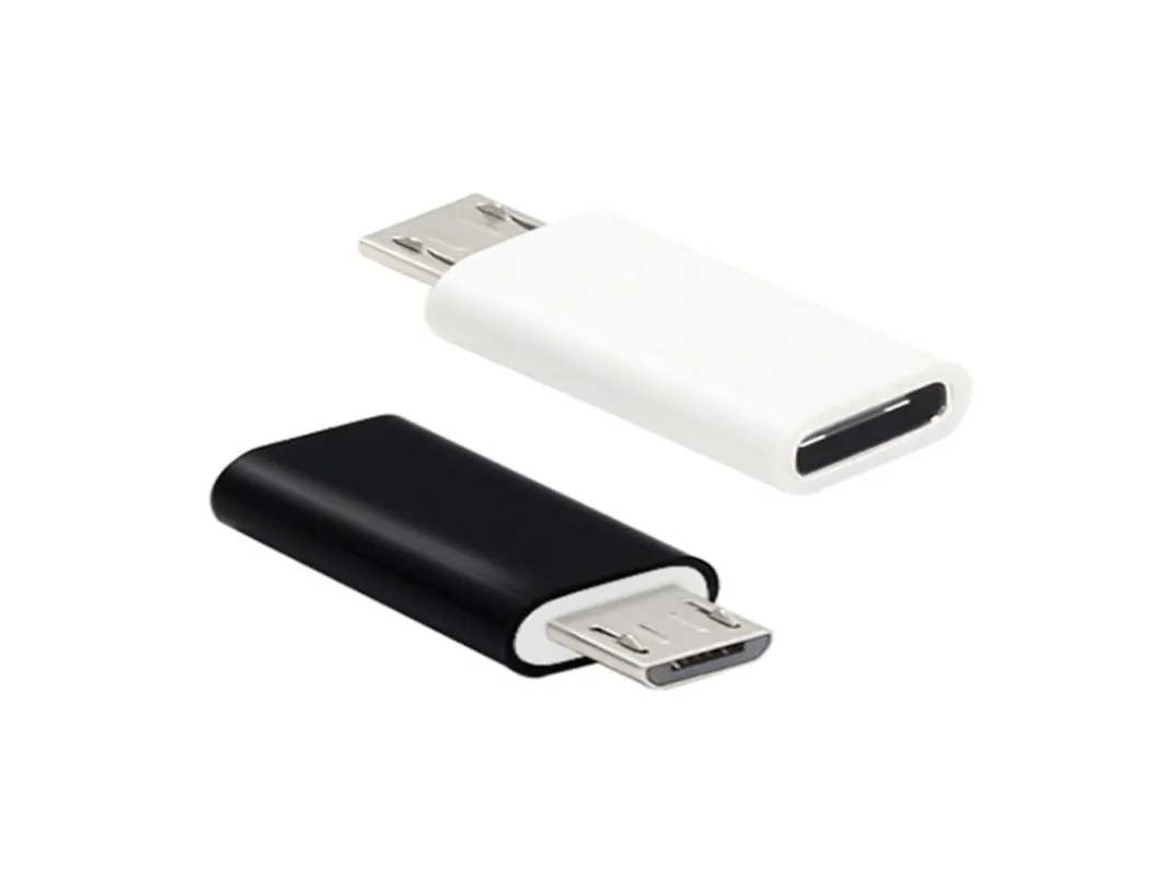 Typ C Kvinnlig kontakt till Micro USB Male USB 31 Converter Data Adapter Mobiltelefon Tillbehör8072954