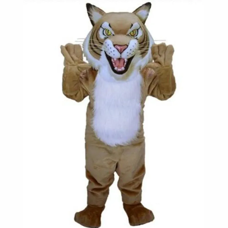 Halloween Costume de mascotte Tiger Halloween Costume Costume de fantaisie personnalisée Mastret Mastret Image de fantaisie Costum Costum