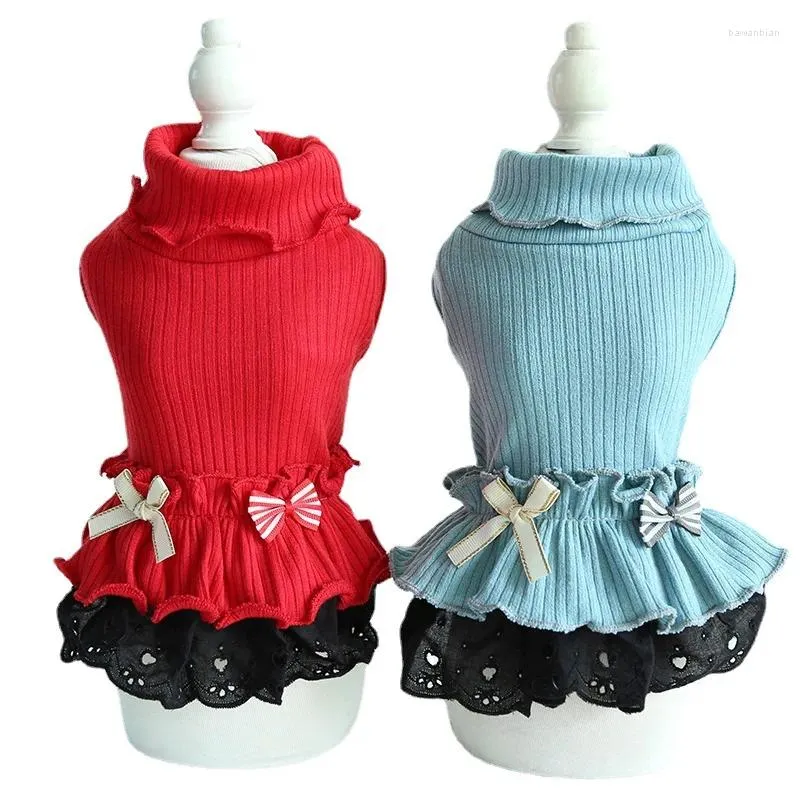 Dog Apparel XS Clothes Winter Cat Pet Dress Princess Skirt Puppy Yorkies Pomeranian Shih Tzu Maltese Bichon Poodle Clothing