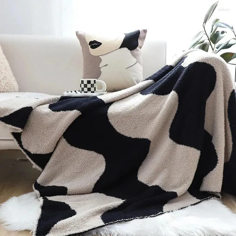 Blankets Warm Sherpa Throw Blanket Soft Fleece For Couch Single Double Size Plush Thick Flannel