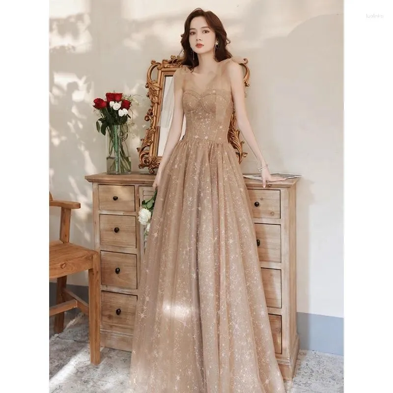 Party Dresses Womens Slip Evening Dress Khaki Sleeveless Spaghetti Strap  Floor-Length A-Line from Dhgate Urban Sexy Dresses - price 62.46
