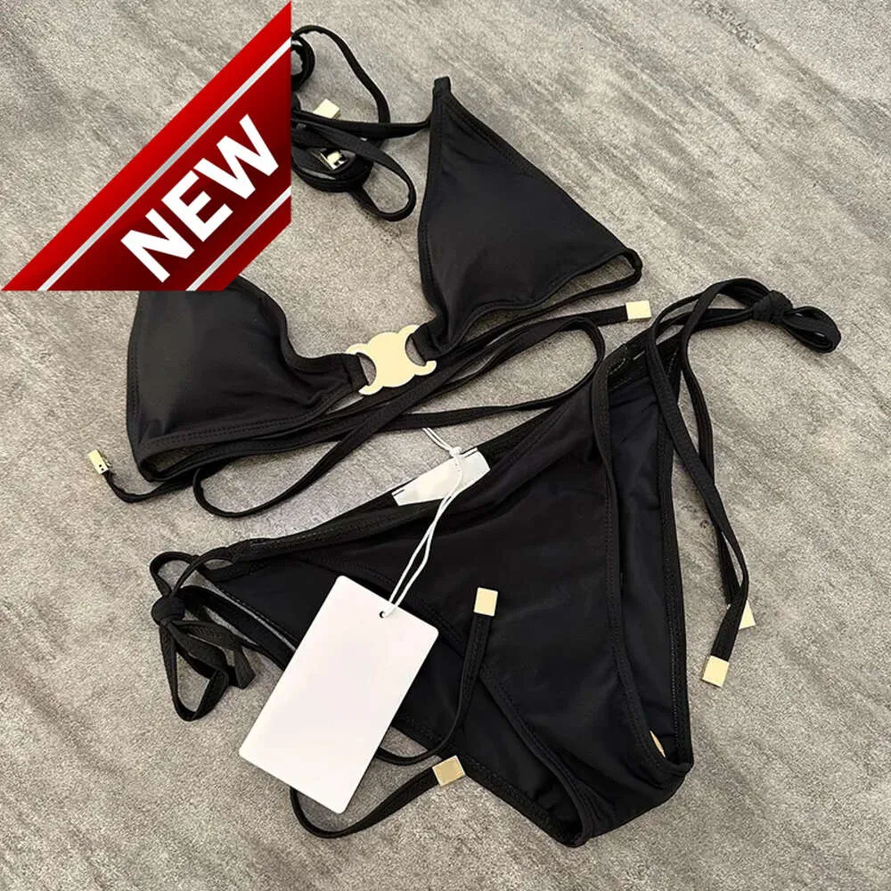 2024 Nouveau créateur de mode Sexy Bikini sets Fashion de femmes bon marché CELI Classic dames Luxury Maix de maillot de bain CEL S Two Piece Bathing Fosts SetS Girls Beach Clothing Summer Bran