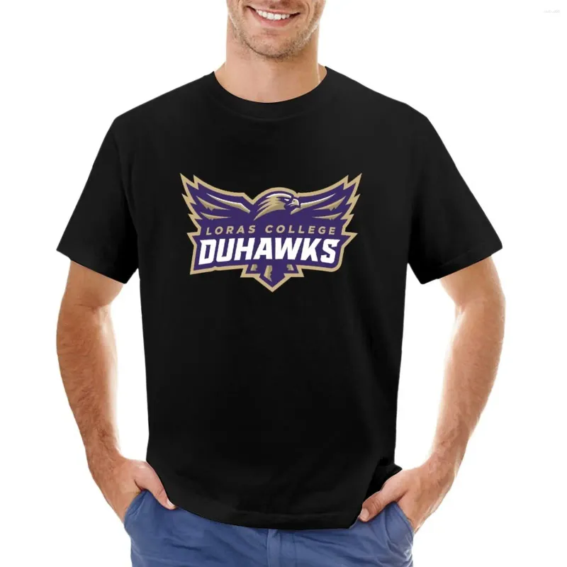 Tobs de débardeur pour hommes T-shirt Loras Duhawks Vêtements hippies personnalisés pour hommes