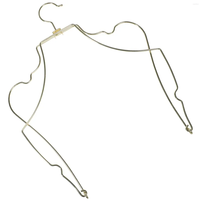 Kleiderbügel Metall falten Badeanzug Rack Multi Purpose Hanger Draht Bikini für Hochzeitskleid Badedisplay Trocknen