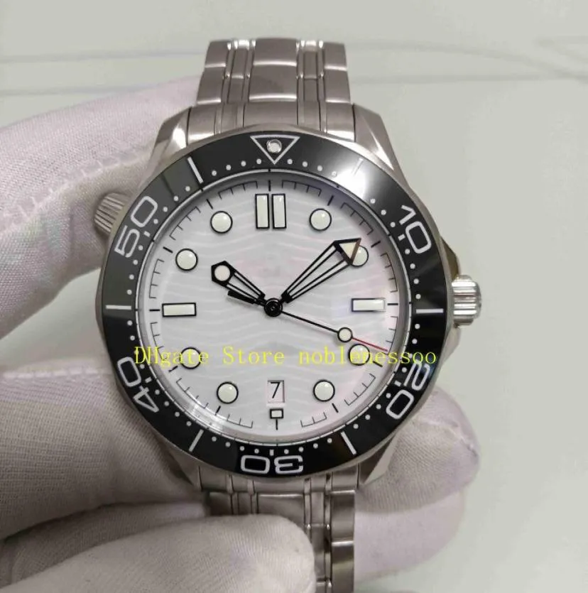 4 cor real po mens vs fábrica automática cal8800 watch masculino 42 mm 300m onda branca Dial Grey Sapphire Sapphire Steel9998318