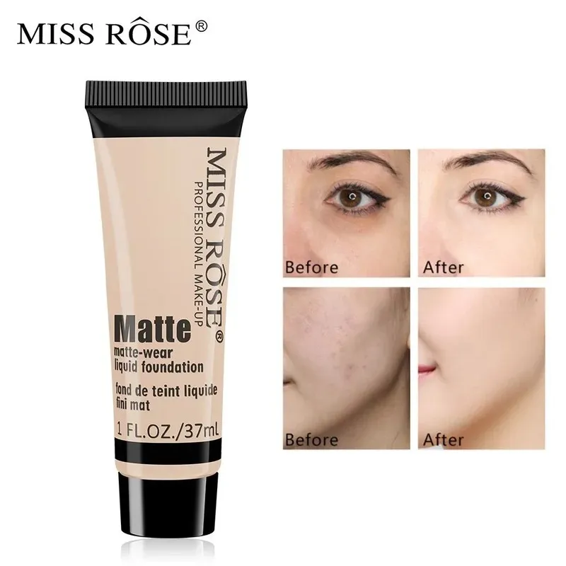 Professional Base Matte Liquid Foundation Makeup Waterproof Face concealer Foundation Cosmetics Repair Face Make Up