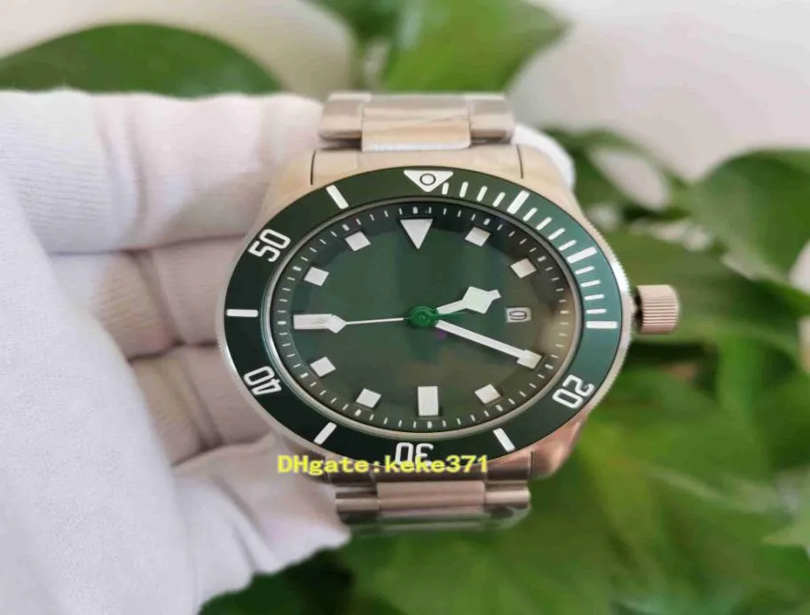 Föremål titta på 42mm pelagos 25600 25600tn safir rostfritt stål grön gräns urtavla 2813 rörelse mekanisk automatisk herr watc8225292