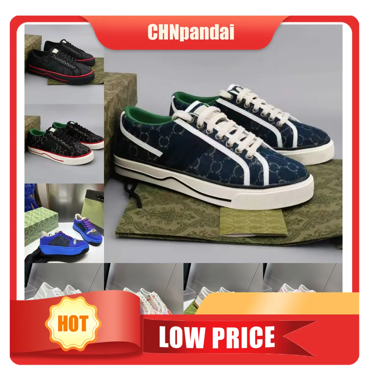 Designer Casual Shoes Sneakers Low Womens Shoe Sports brodé noir blanc Stripes verts Walking Mens Classic Green Designer Red 1977s EUR36-45