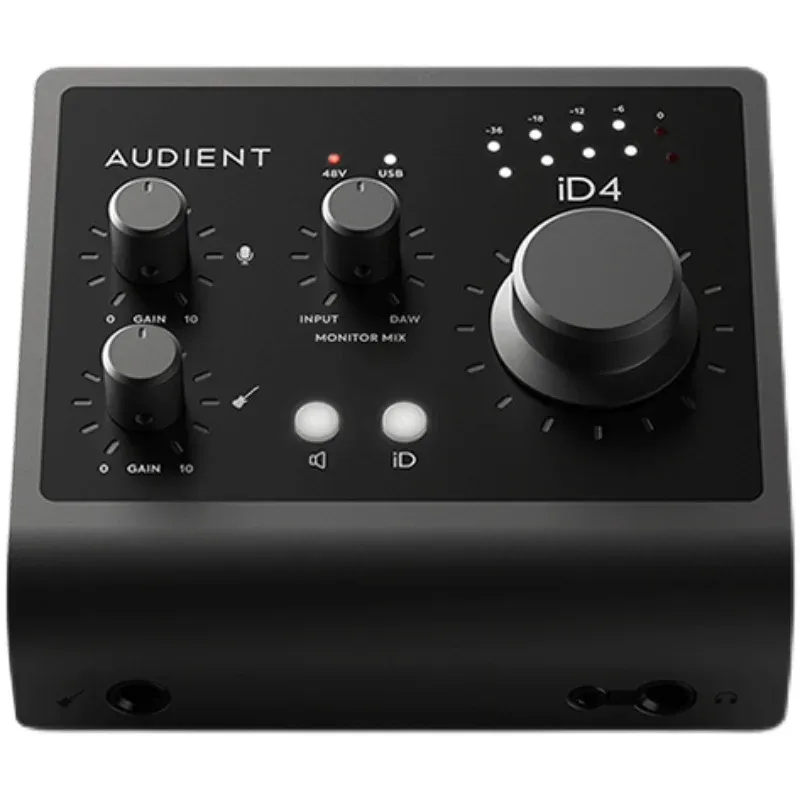 Accessories Original Audient Id4 Ii 2 Professional Music Arrangement / Recording Audio Interface External Sound Card