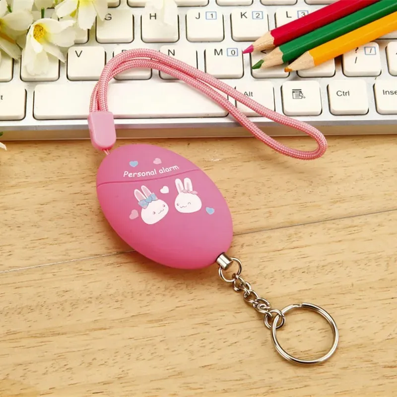 Security Self-defens Wolf Device Anti-theft Student and Woman Personal Alarm Outdoor Cute Key Port Alarm