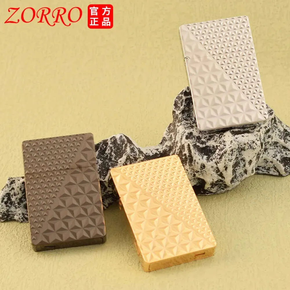 Zorro Creative Segmation Line Relief Kerosene Integrated Bin Bin Classic Gramping Chele Glive Зажигание ветроизрезок.