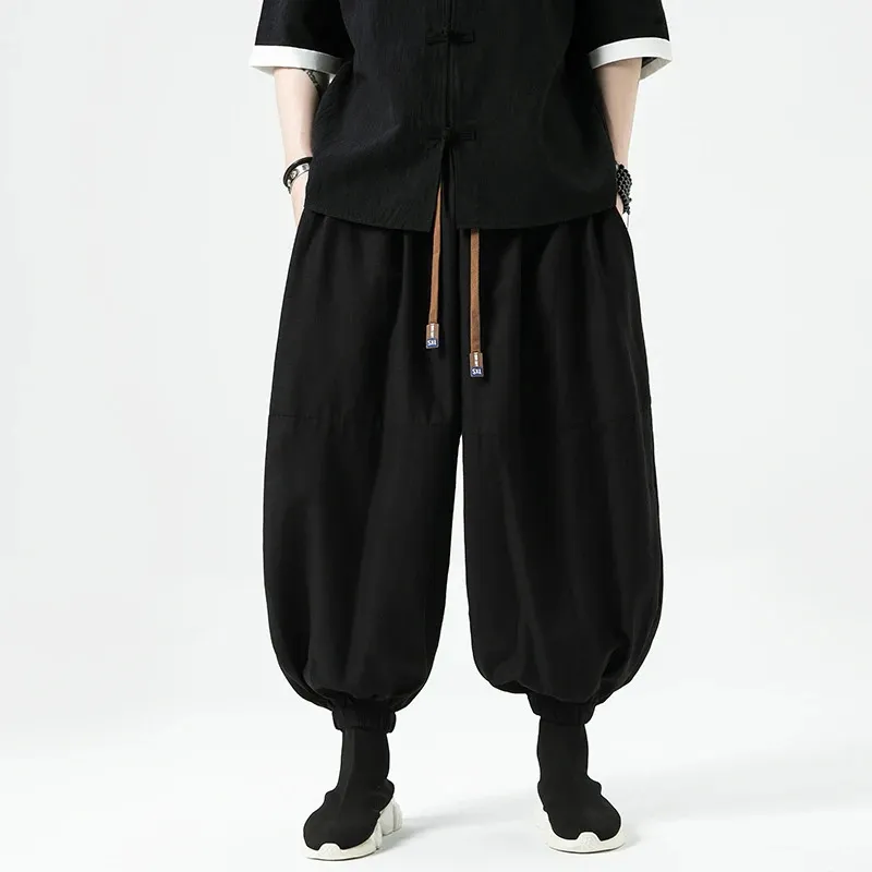 Summer Mens Wide Leg Pants Mens Deep Style Solid... From Huan02, $15.6 ...