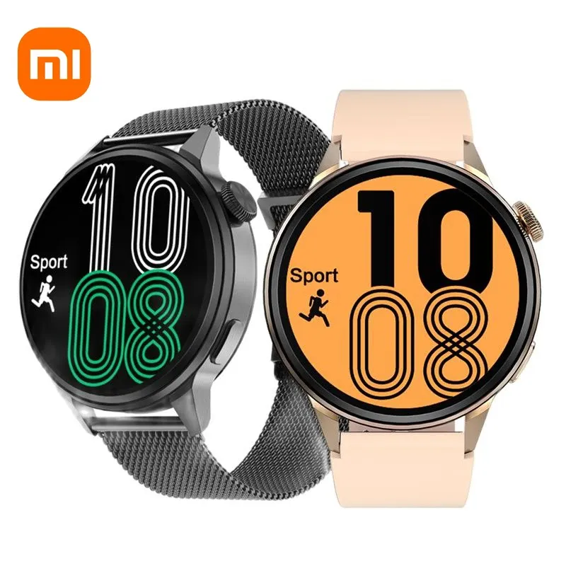 Bekijkt Xiaomi 2022 Nieuwe NFC Smart Watch Men Women Smartwatch Deur Access Control Bluetooth Calls Fitness Bracelet GPS Moverment Track