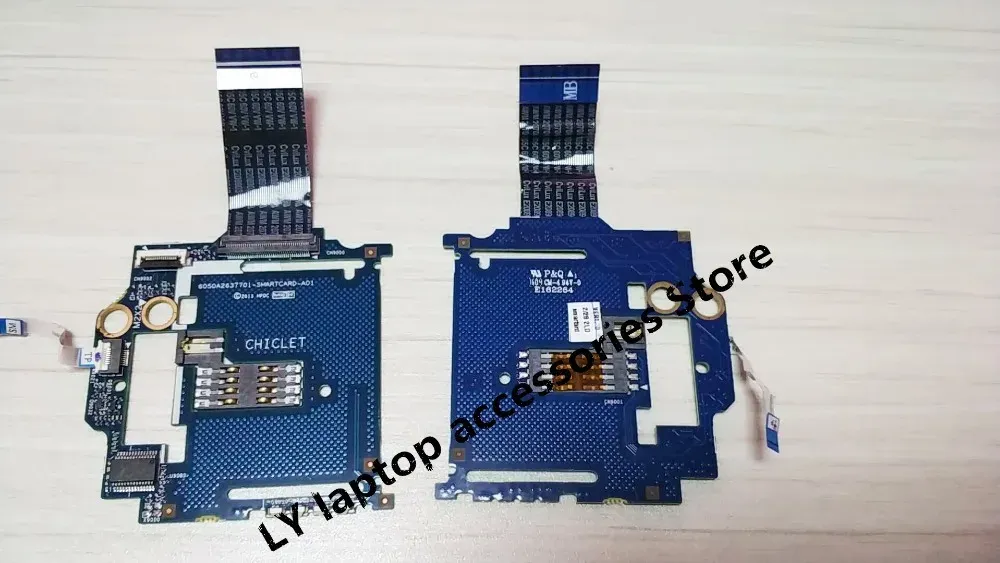 Scharniere für HP EliteBook 840 G2 845 G2 740 G2 745 G2 Original Laptop Card Reader Board PC -Kartenkarte mit Kabel 6050A2680401