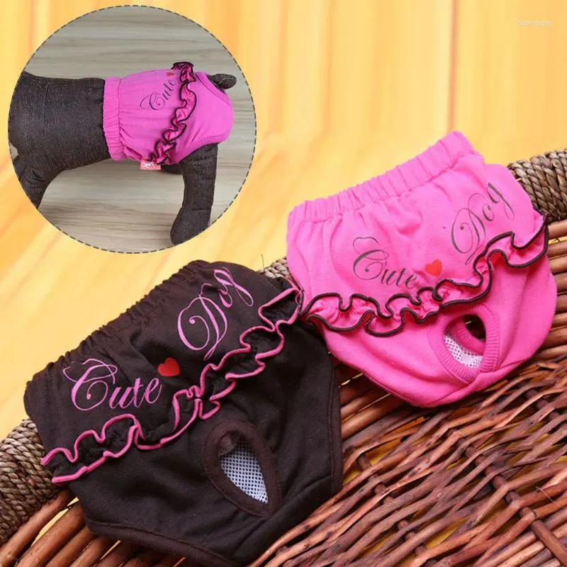 Dog Apparel Pet Panties Underwear Puppy Shorts Diapers Soft Breathable Colorful Cute Sanitary Lovely Safety Physical Pant